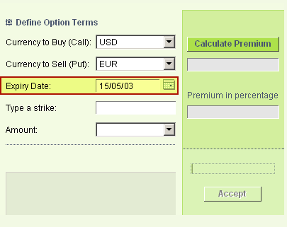 Options Maturity Date